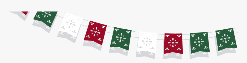 Papel Picado Tricolor Vector, HD Png Download