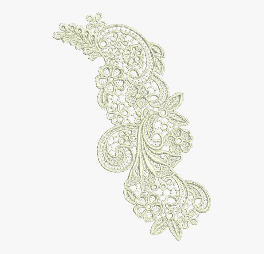 Arts Art Lace Machine Visual Embroidery - Embroidery Machine Lace Designs, HD Png Download