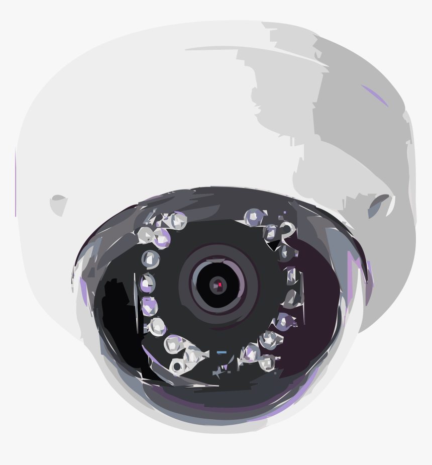 Security Camera 2 Clip Arts - Closed-circuit Television, HD Png Download