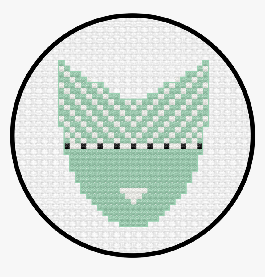 Embroidery - Love You Pixel Art, HD Png Download