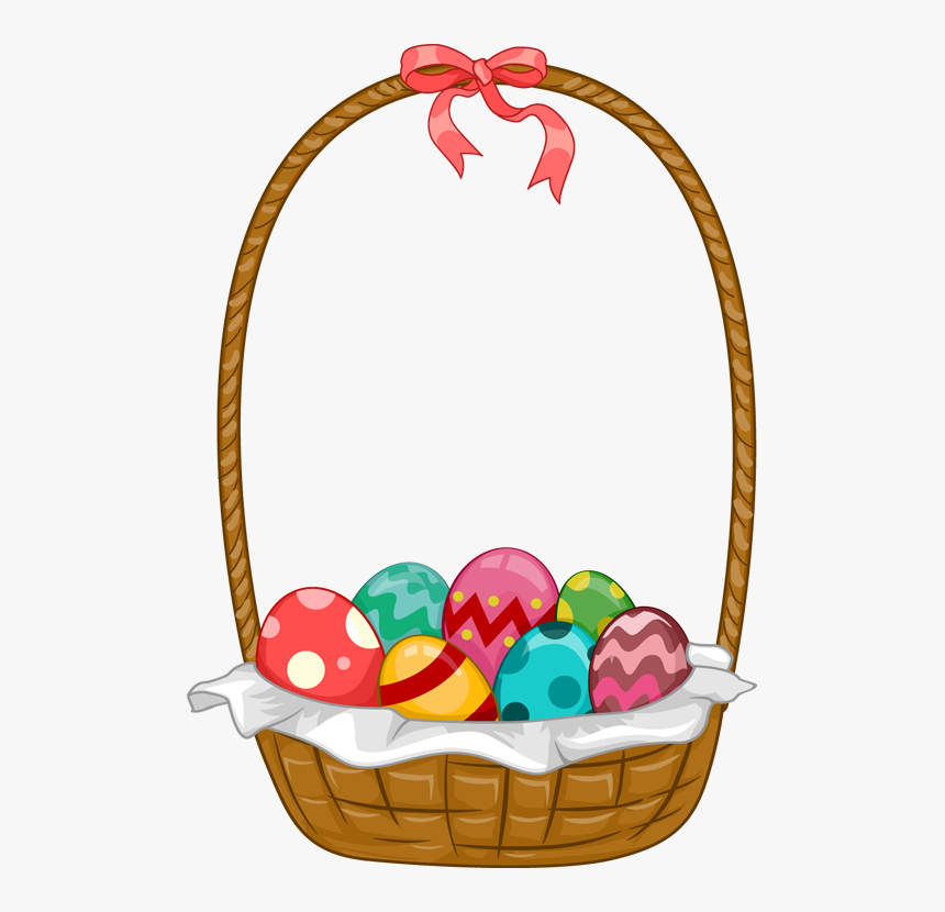 Transparent Background Easter Basket Clip Art, HD Png Download