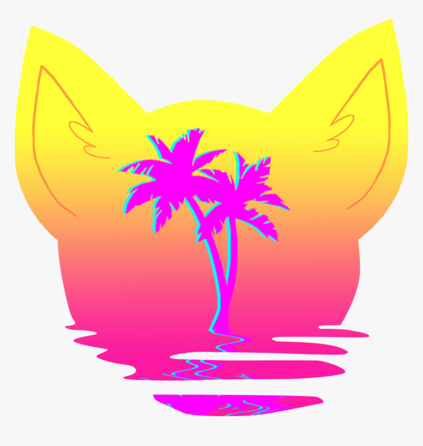 Transparent Palm Tree Clipart Vector - Palm Trees Vector Png, Png Download