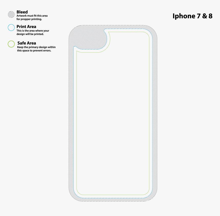 Iphone 7 Printable Case Template Printable Templates