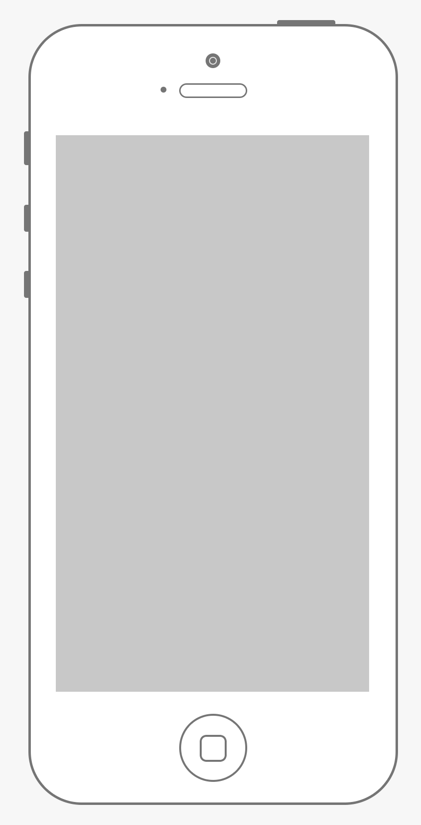 Ipad White Icon Png, Transparent Png
