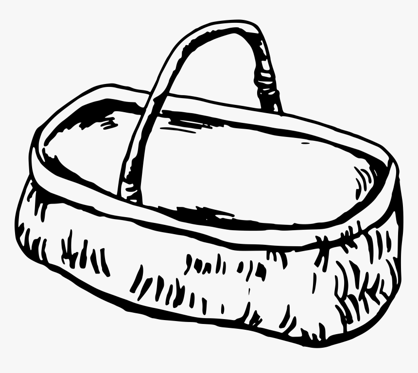 16+ Outline Picnic Basket Clipart PNG