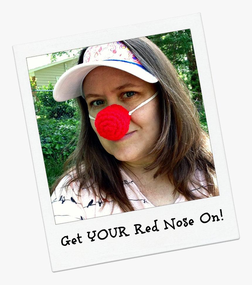 Transparent Clown Nose Png - Girl, Png Download