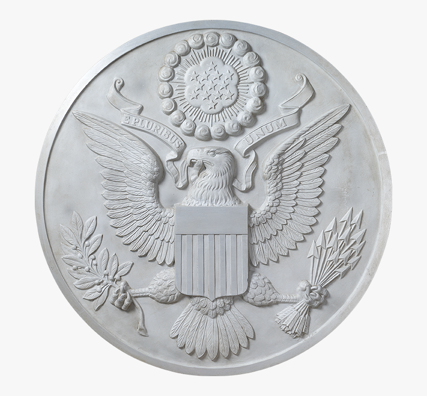 Great Seal Of The United States Aluminum Plaque, From - Coin, HD Png Download
