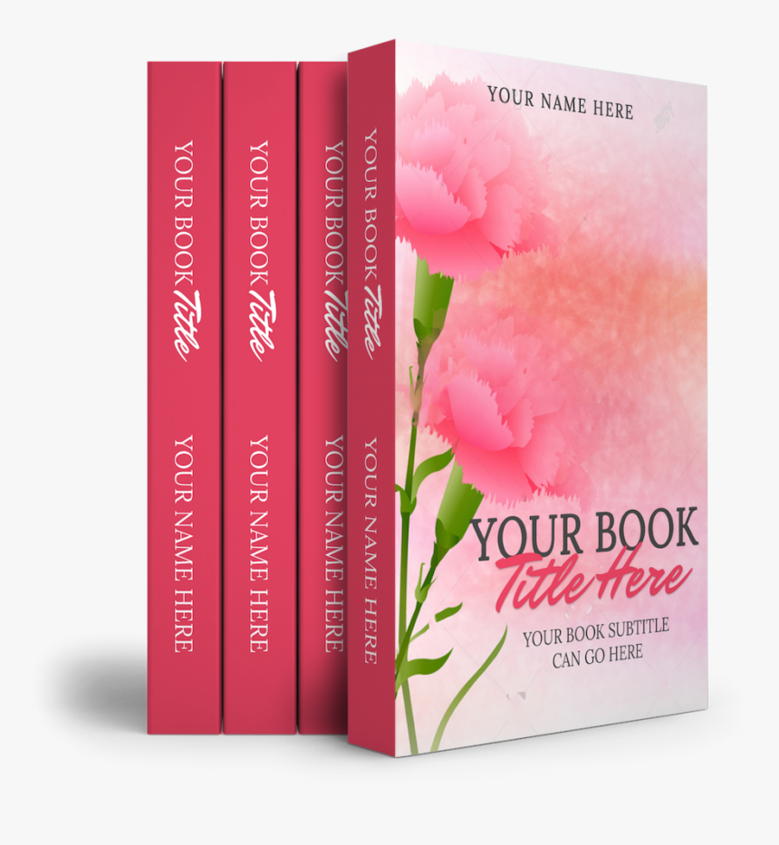 Pink Carnations Predesigned Book Cover, HD Png Download