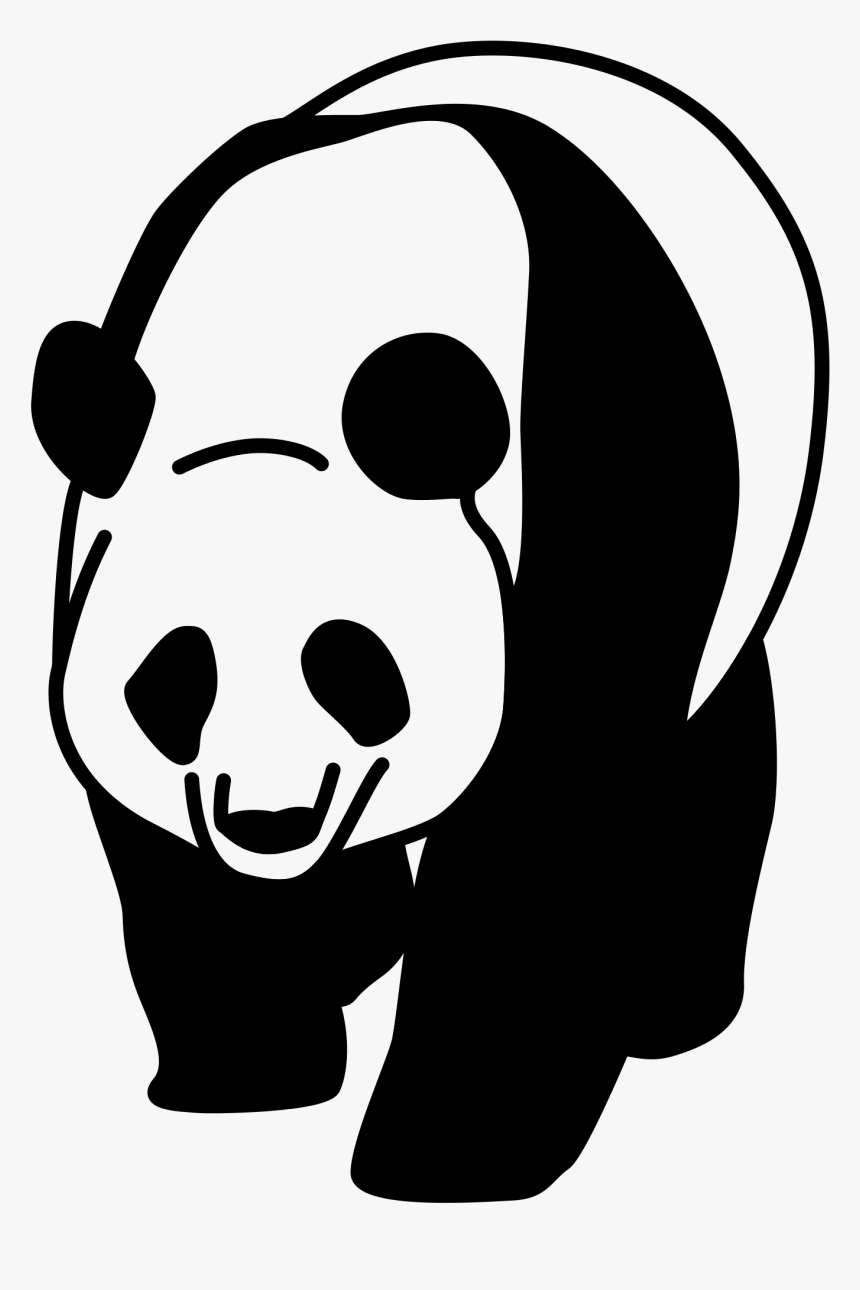 Panda Transparent Background, HD Png Download
