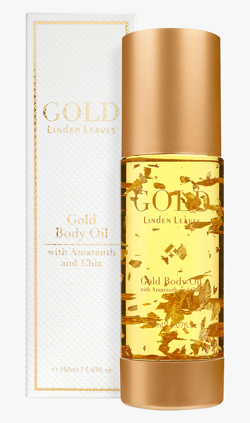 Linden Leaves Gold Body Oil 150ml, HD Png Download