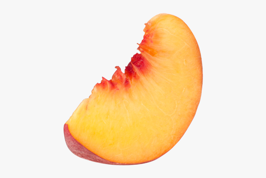 Transparent Background Peach Slice Png, Png Download
