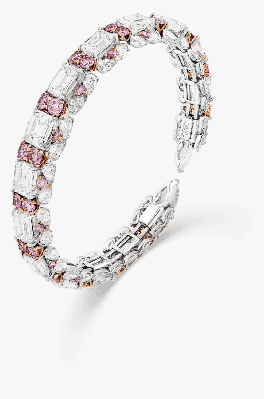 Piroutte Pink Diamond Bangle Example Copy - Bangle, HD Png Download