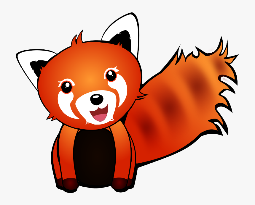Red Panda Clip Art, HD Png Download