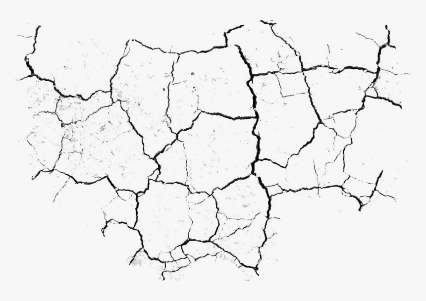 Cracks Map, HD Png Download