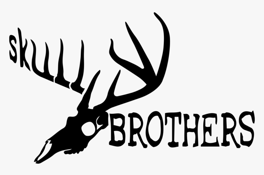 Skull Brothers Black Horizontal, HD Png Download