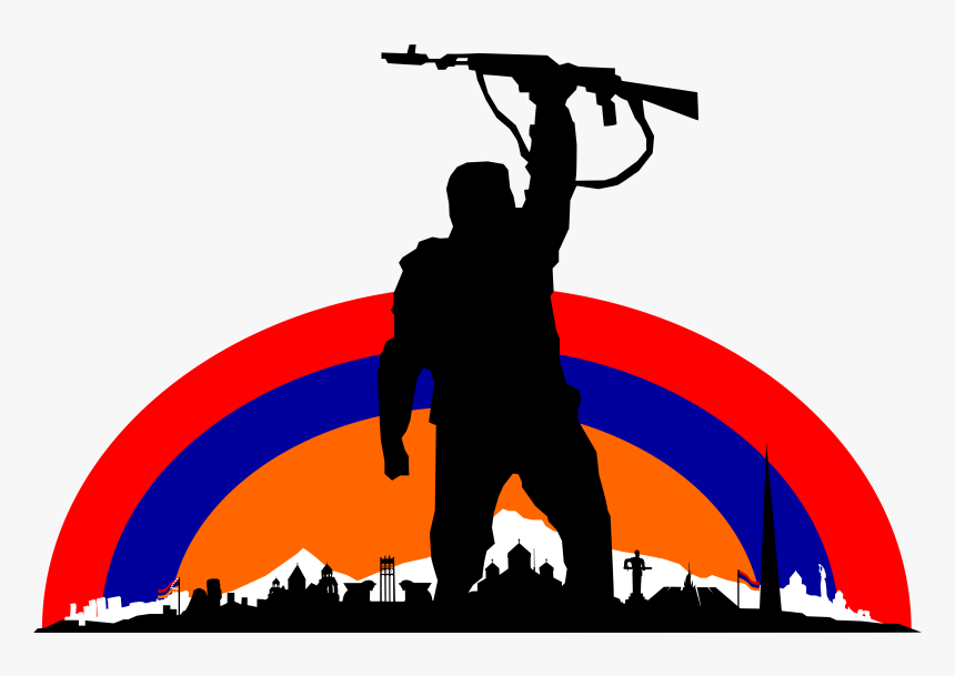A New Version Of The Popular Patriotic Armenian Stance - Armenian Fedayi, HD Png Download