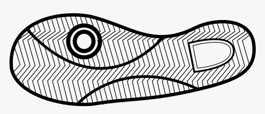 Shoe, Sole, Print, Footwear, Profile - Shoe Print Clip Art, HD Png Download