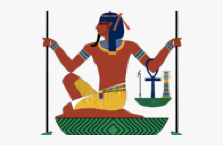 Egyptian Clipart Mummy - Heh Egyptian God, HD Png Download
