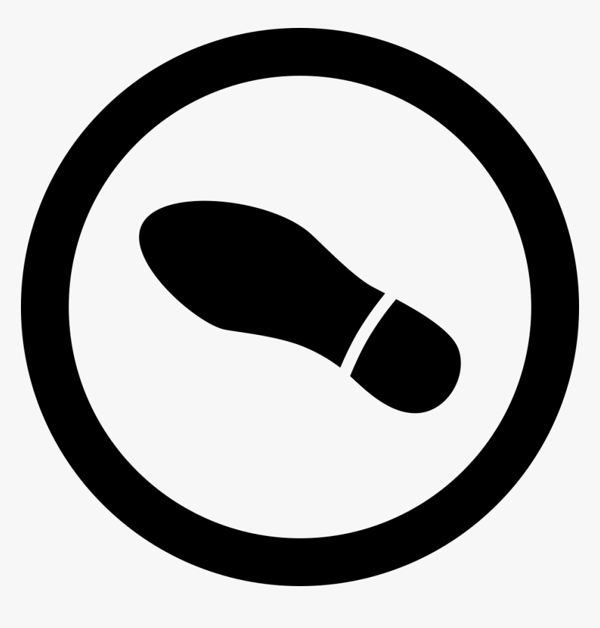 Shoeprint - Windows 8 Arrow Icon, HD Png Download