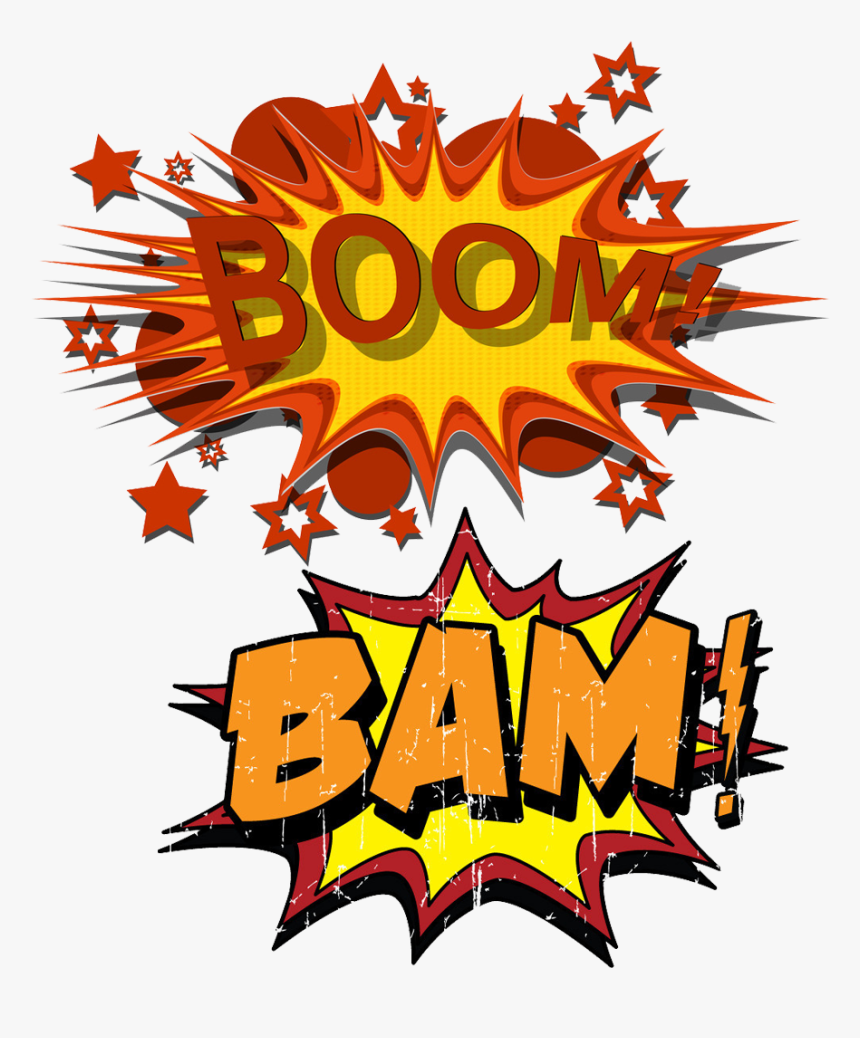 Cartoon Comics Bomb In - Cartoon Bomb Explosion Transparent, HD Png Download