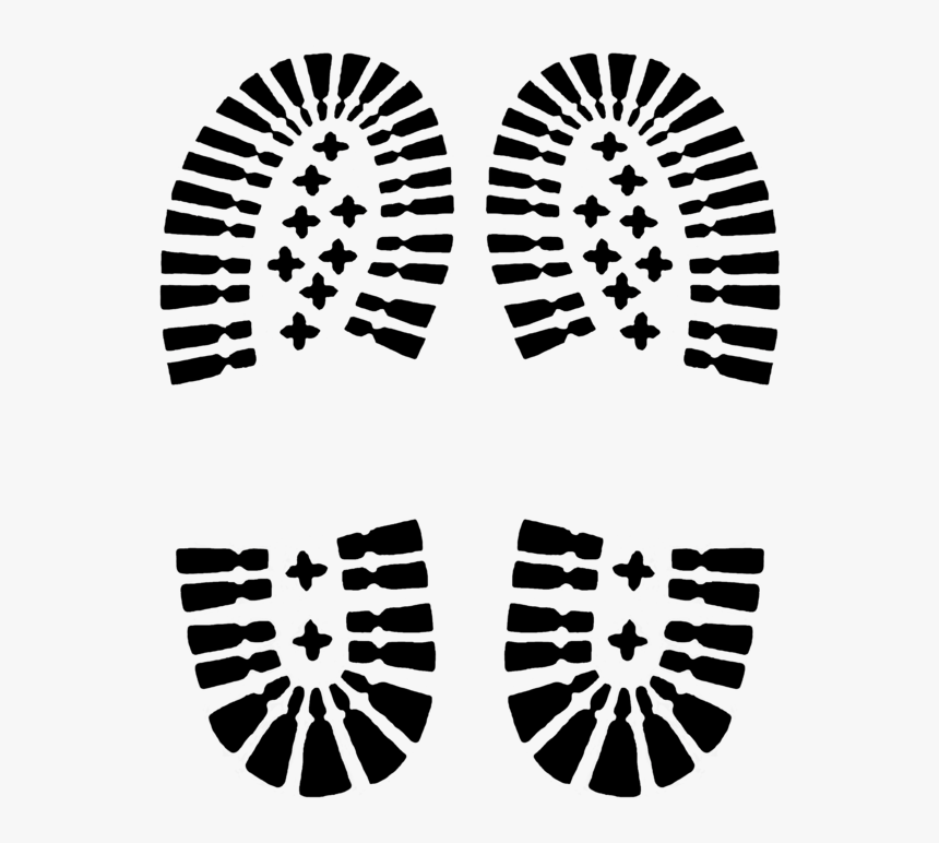 Transparent Boot Clipart - Boot Print Clipart, HD Png Download