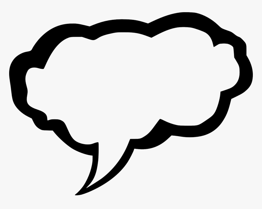 Bubble Speech Talk Free Picture - Nube De Comentario Png, Transparent Png