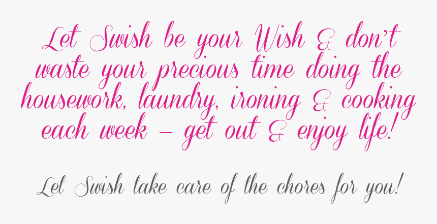 Swish Home Services - Calligraphy, HD Png Download