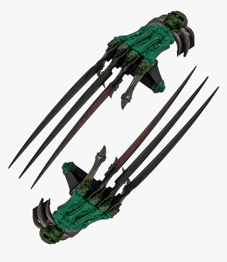 Transparent Wolverine Claws Png - Gauntlet Claws Skull, Png Download
