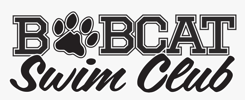 Bobcat Swim Club Logo, HD Png Download