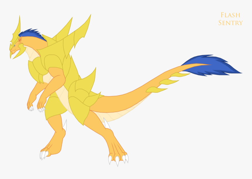 Pyrus-leonidas, Claws, Flash Sentry, Kaiju, Kaijufied, - Flash Sentry Dragon, HD Png Download
