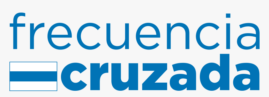 Logo Frecuencia Cruzada -01 - Letras Azules, HD Png Download