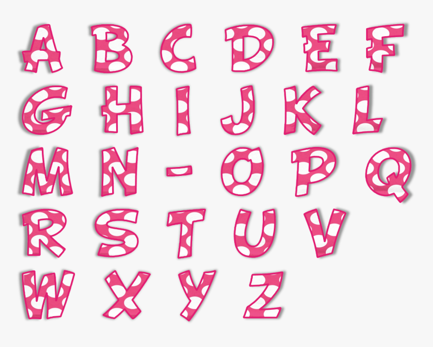 Letras De Abecedario Png, Transparent Png