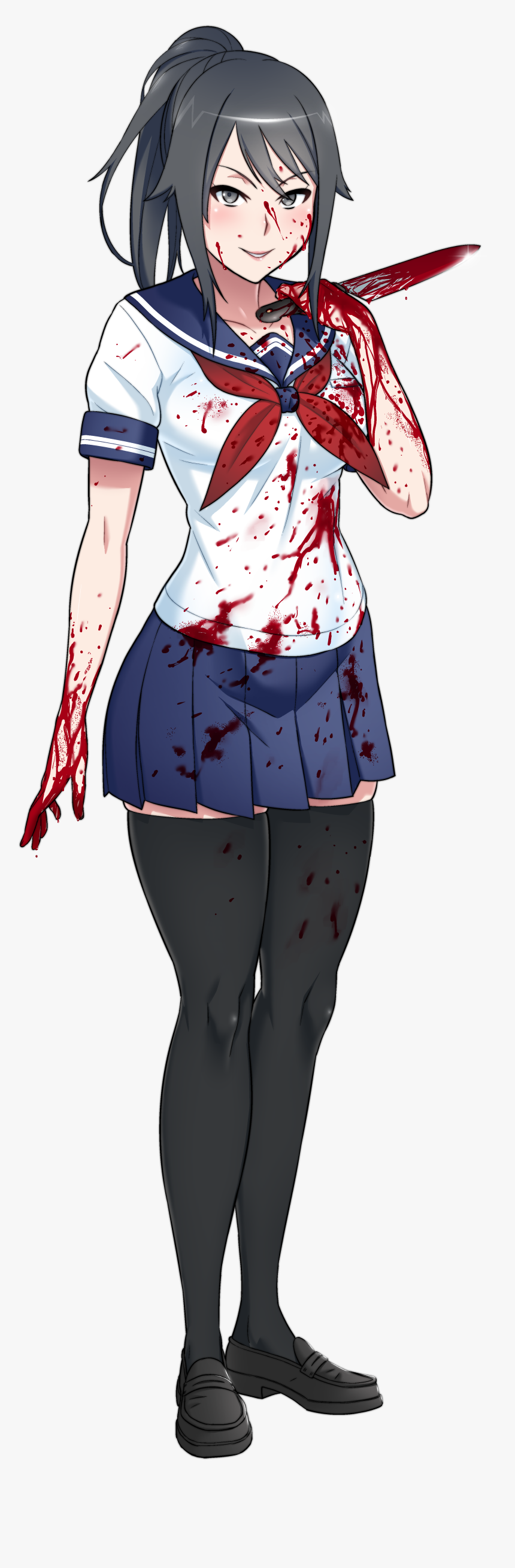 Ayano Anime Yandere Simulator, HD Png Download