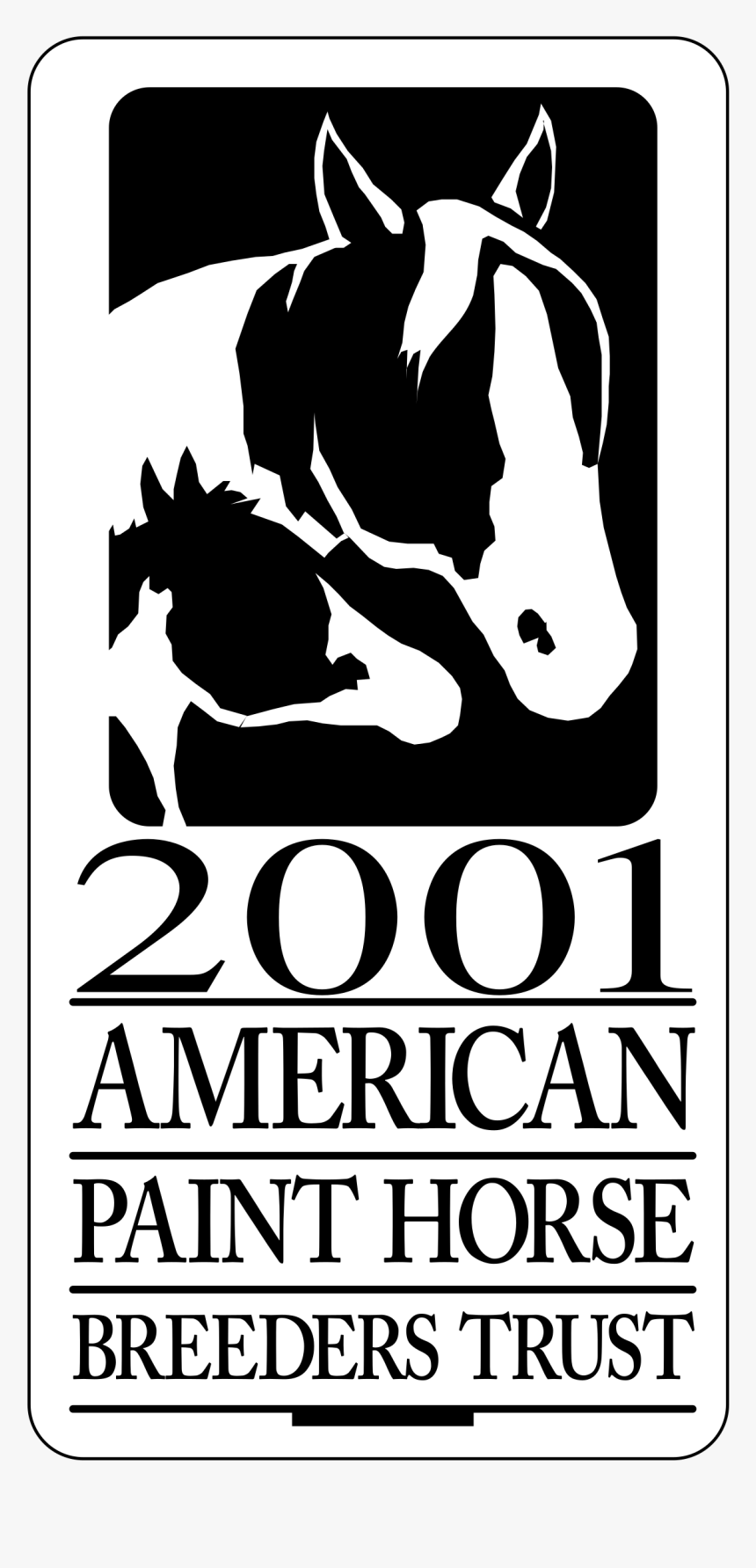 Paint Horse Logo Png Transparent - Horse, Png Download