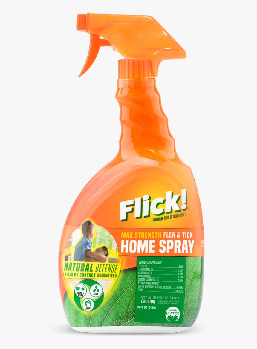 Flick Flea And Tick Spray, HD Png Download