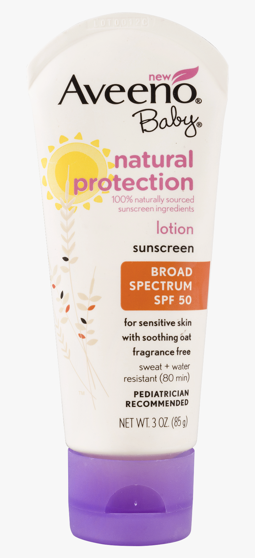 Aveeno Baby Natural Protection Lotion Sunscreen, HD Png Download
