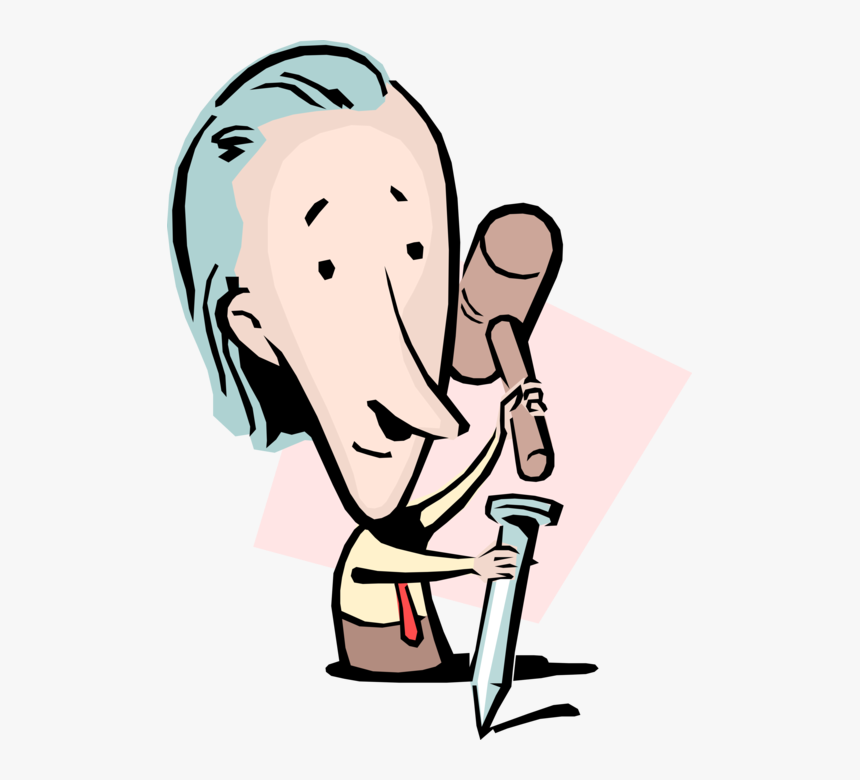 Nail Clipart Nail Head - Onomatopeyas En Textos Literarios, HD Png Download