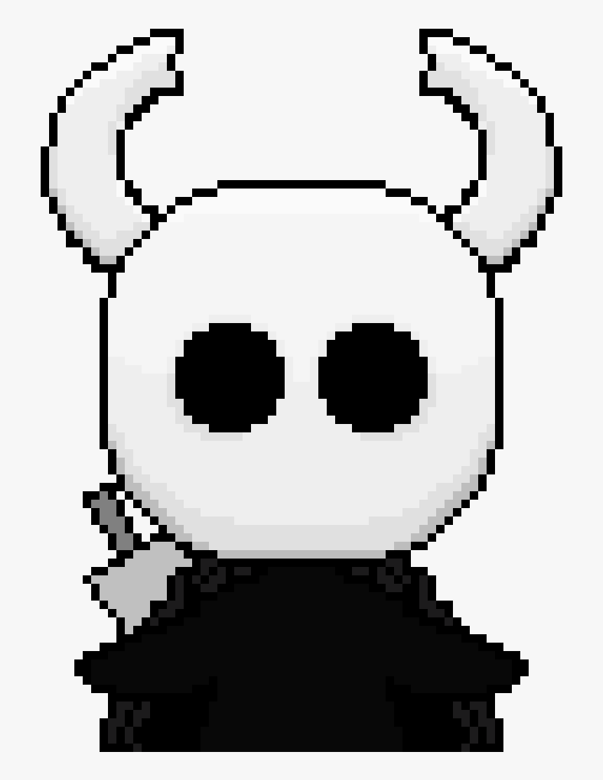 Hollow Knight With Nail - Slime Pixel Art, HD Png Download