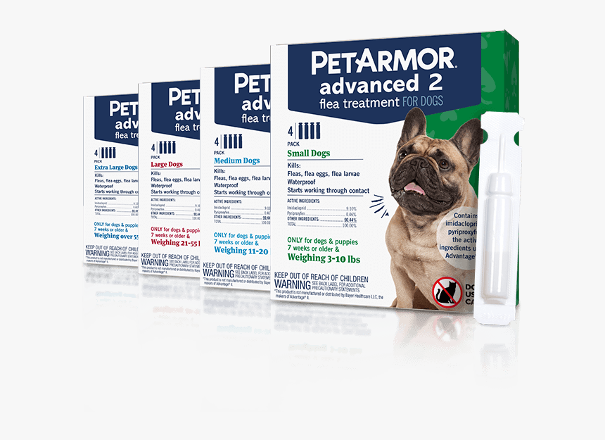 Petarmor Advanced 2 Flea Preventative For Dogs - Petarmor Advantage 2, HD Png Download