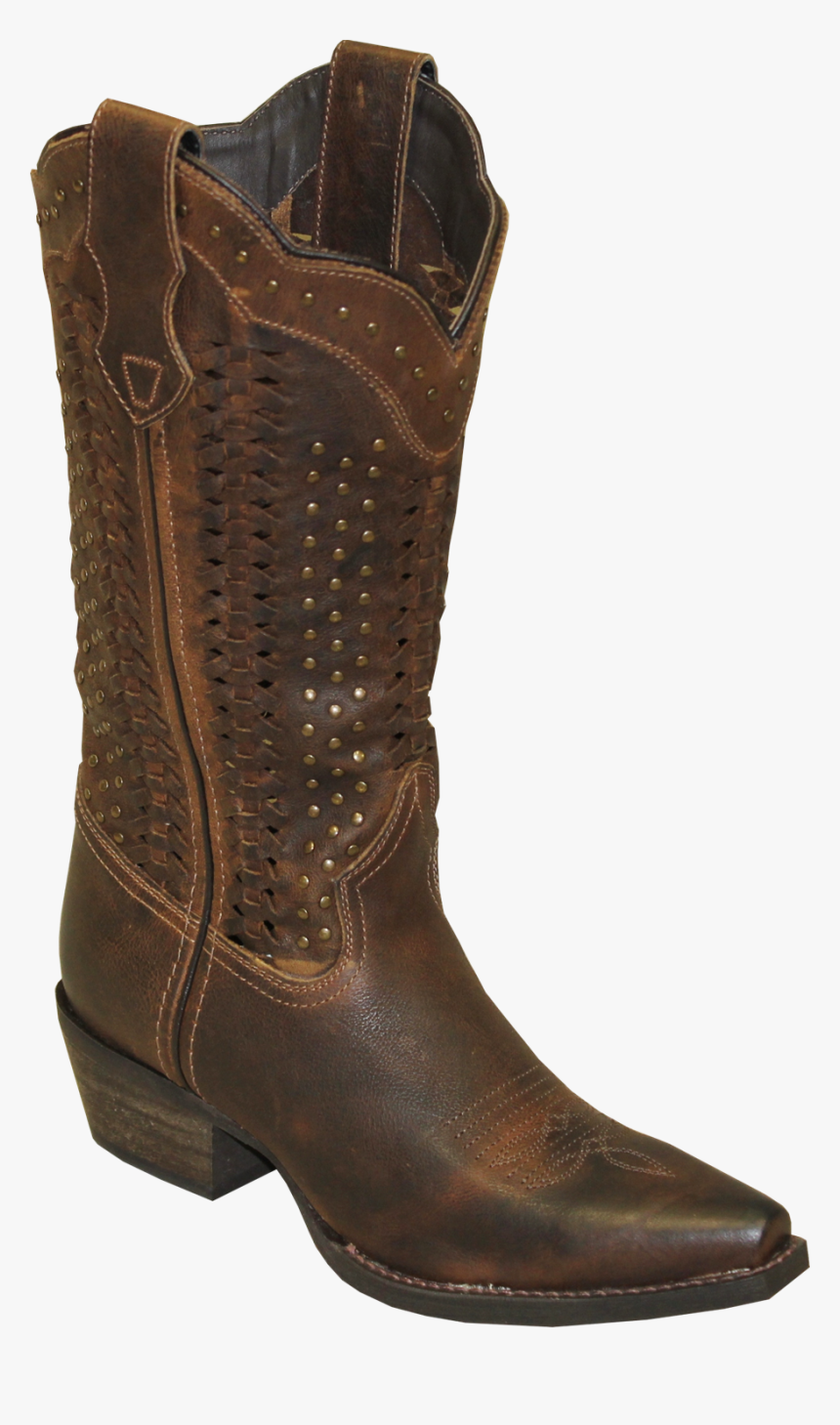 Rawhide By Abilene 12 Inch Brown Scalloped Top Hand - Riding Boot, HD Png Download