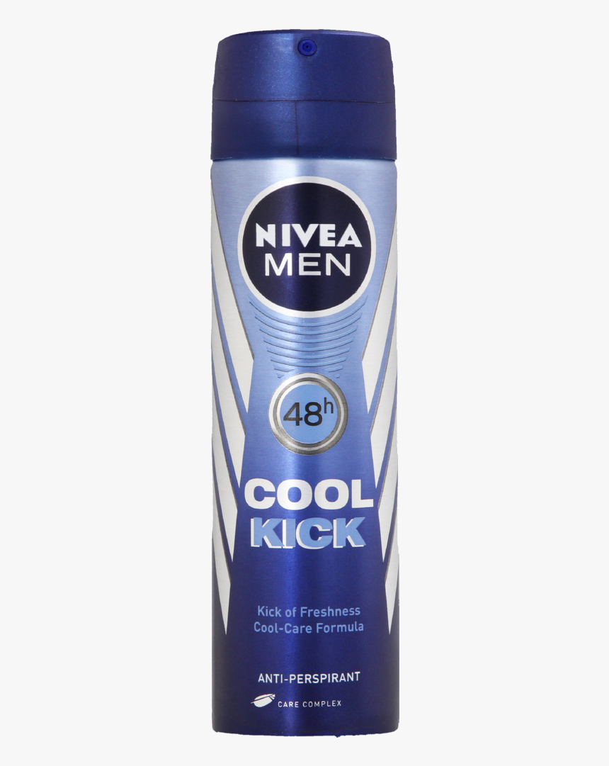 Nivea Men Cool Kick Body Spray 150ml The Brand Outlet - Nivea Deodorant For Men Cool Kick Spray 150ml Png, Transparent Png