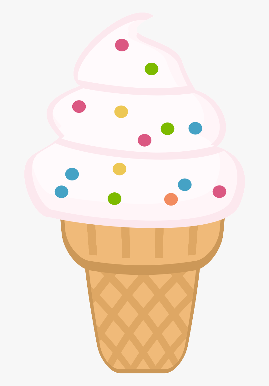 Ice Clipart Candyland Ice Cream Cone, HD Png Download , Transparent
