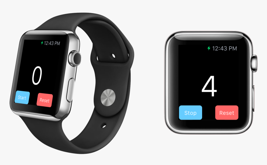 Iwatch Black Band - Apple Watch No Background, HD Png Download