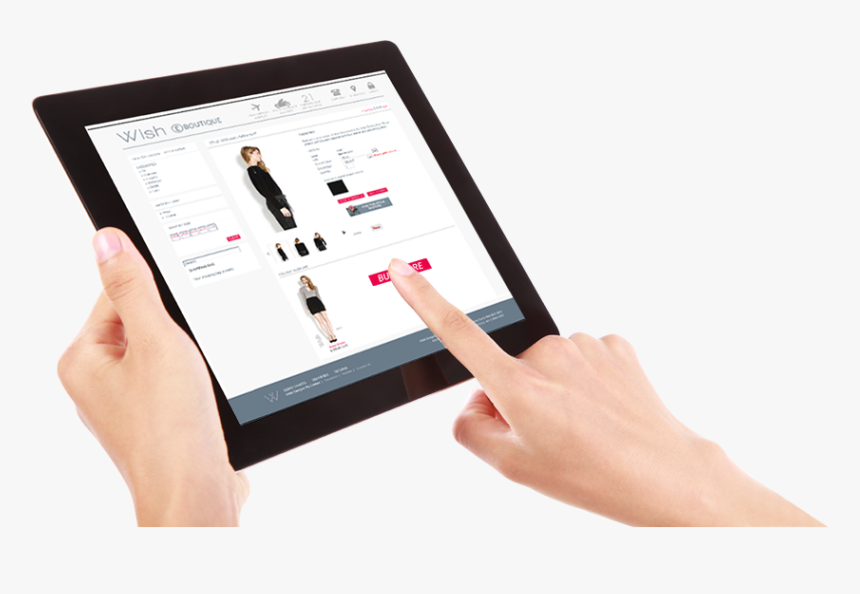 Tab In Hand Png, Transparent Png