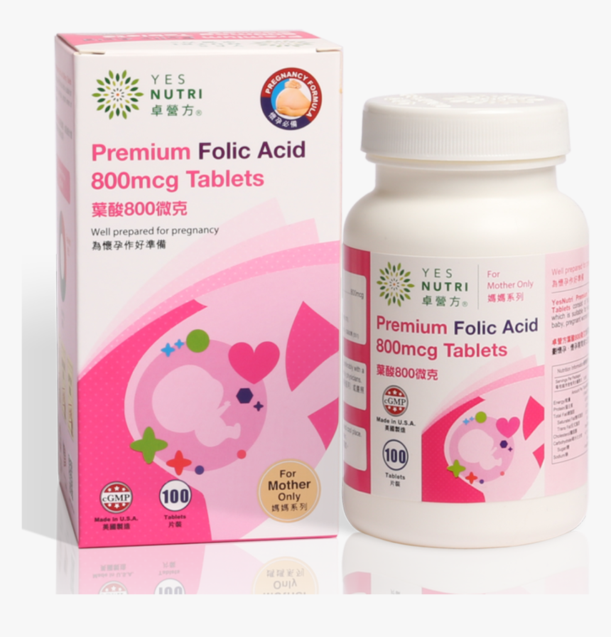 Acid Tab Png - Folate, Transparent Png