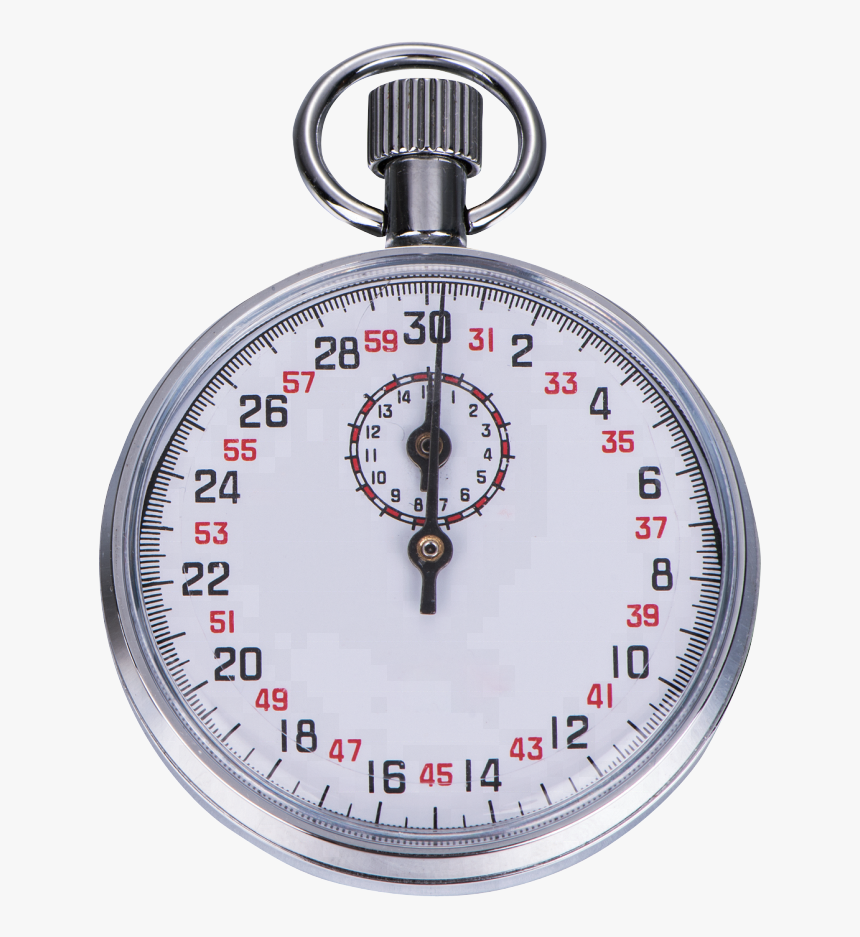 1/10 Second Handheld Mechanical Stopwatch - Stopwatch, HD Png Download