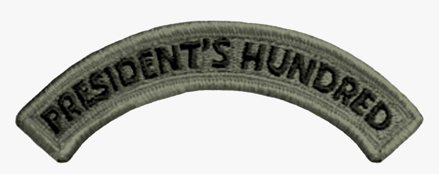 Us Army And Air Force Presidents 100 Cloth Tab - Presidents 100 Tab Army, HD Png Download