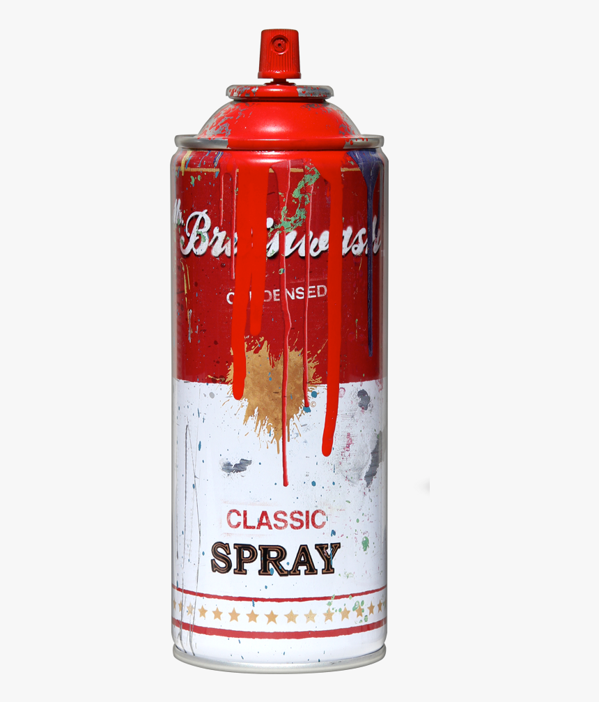 High Resolution Spray Can Png Icon - Mr Brainwash Spray Paint Can, Transparent Png