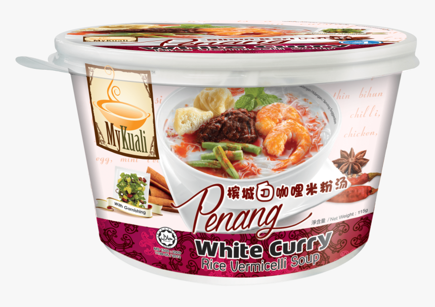 Mykuali Penang White Curry Noodle, HD Png Download