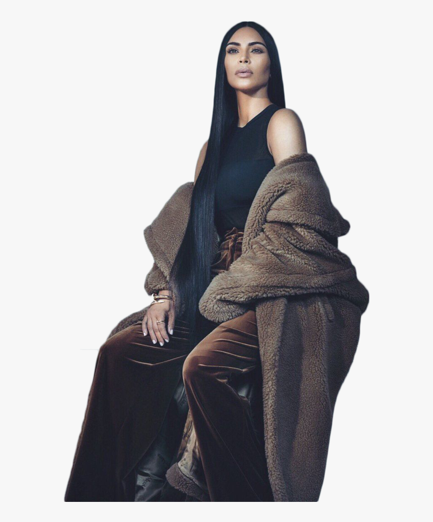Kim Kardashian Png - Kim Kardashian Max Mara, Transparent Png